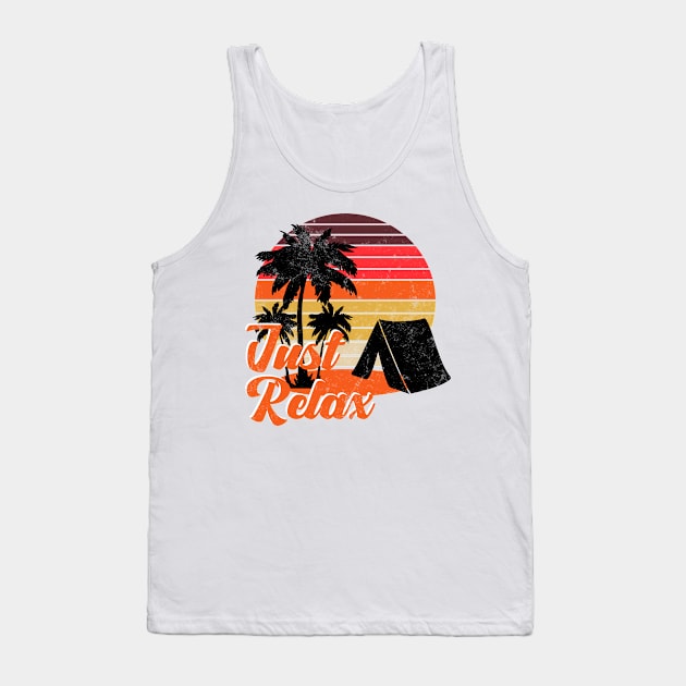 Just Relax Tank Top by Sashmika Prabhashwara